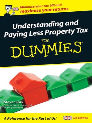 cover image of Understanding and Paying Less Property Tax For Dummies